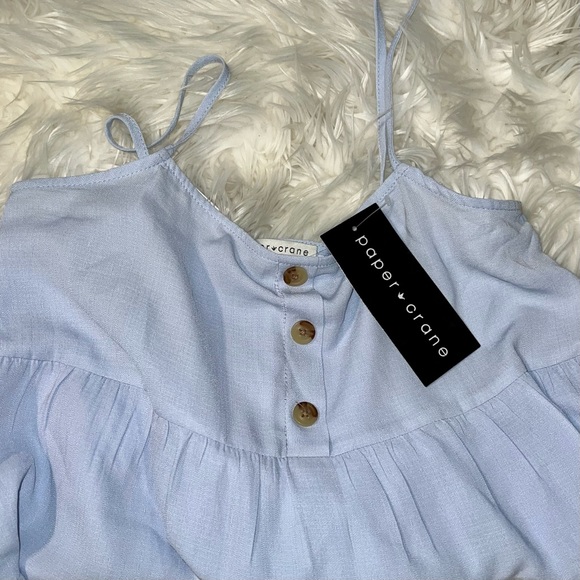 NWT - Paper Crane Tiered 3 Button Cami 🌸 - Picture 9 of 9